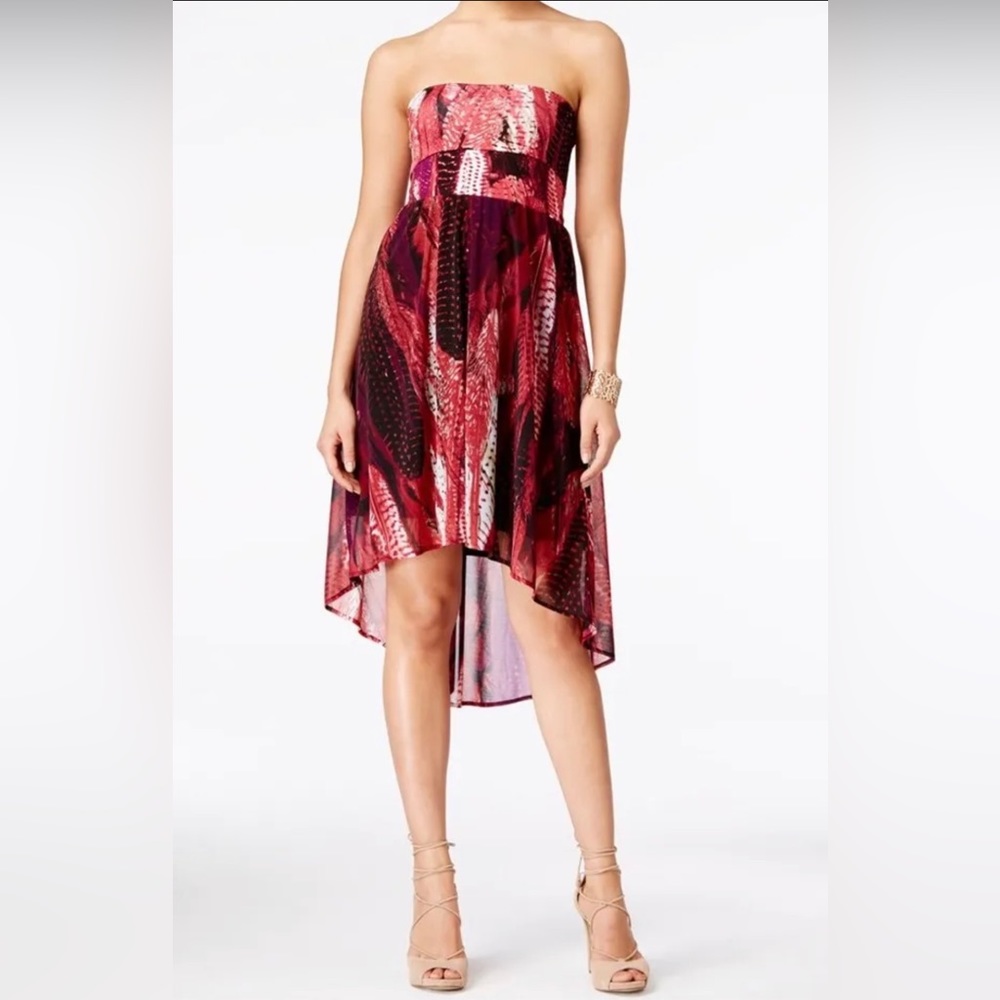 INC International Concepts- Boho High-Low Convertible Skirt Dress